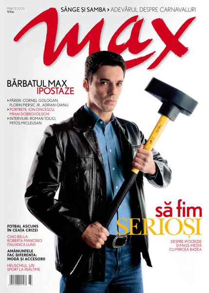 Revista Max - Mircea Badea - martie 2009