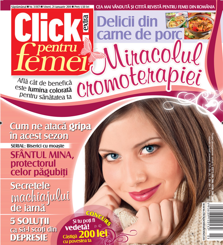 Click pentru femei ~~ Miracolul cromoterapiei ~~ 21 Ianuarie 2011