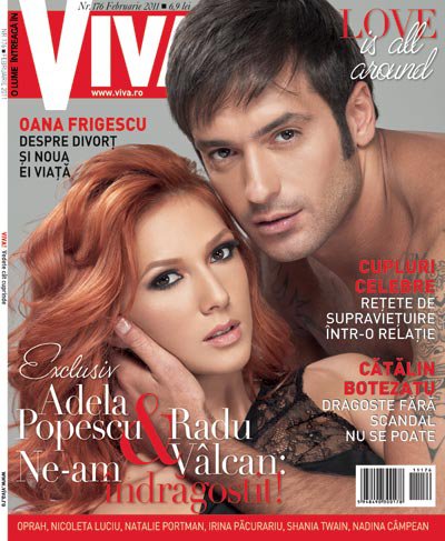 Viva! ~~ Cover people: Adela Popescu si Radu Valcan ~~ Februarie 2011