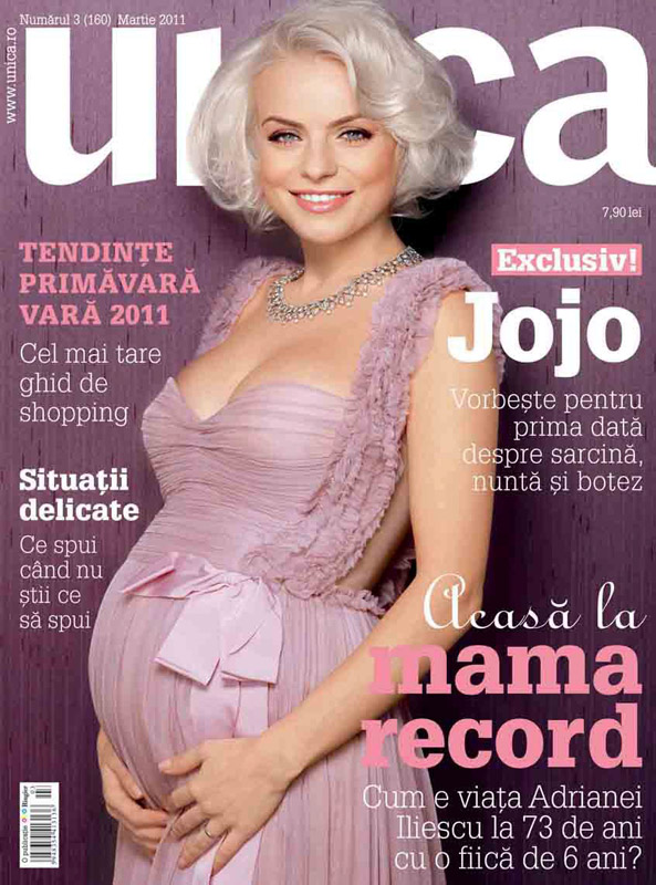 Unica ~~ Coperta: Jojo ~~ Martie 2011