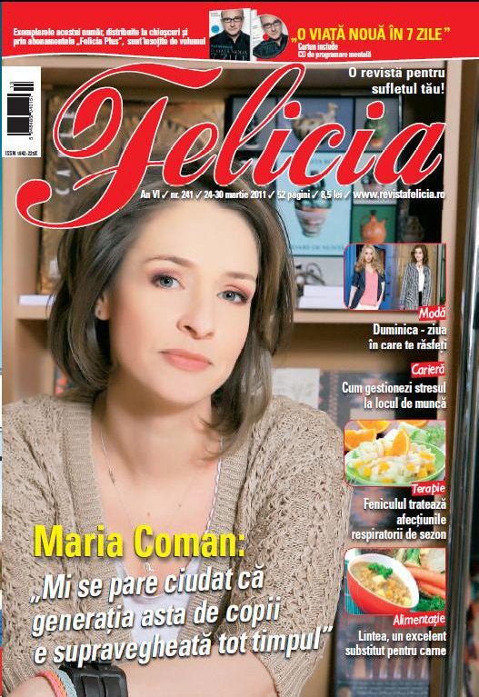 Felicia ~~ Coperta: Maria Coman ~~ 24 Martie 2011