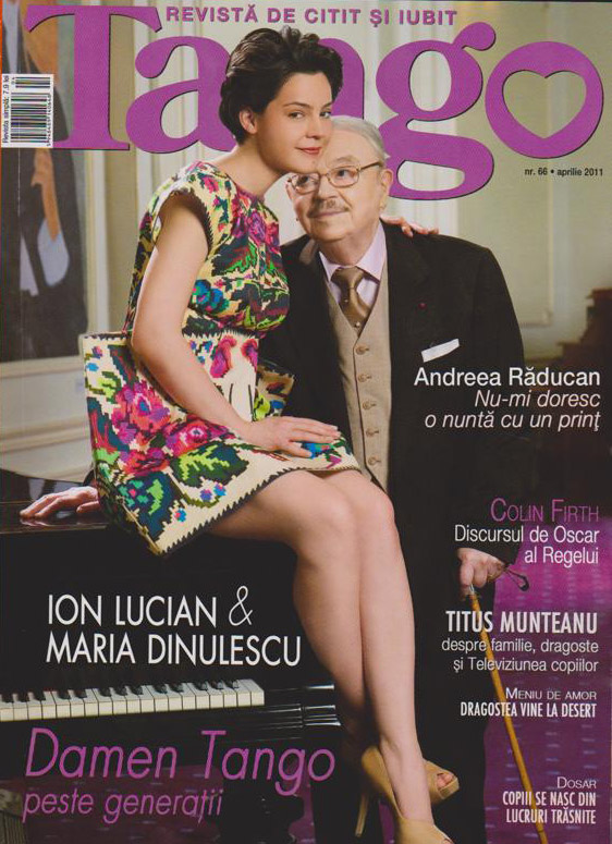 Tango ~~ Coperta: Ion Lucian si Maria Dinulescu ~~ Aprilie 2011