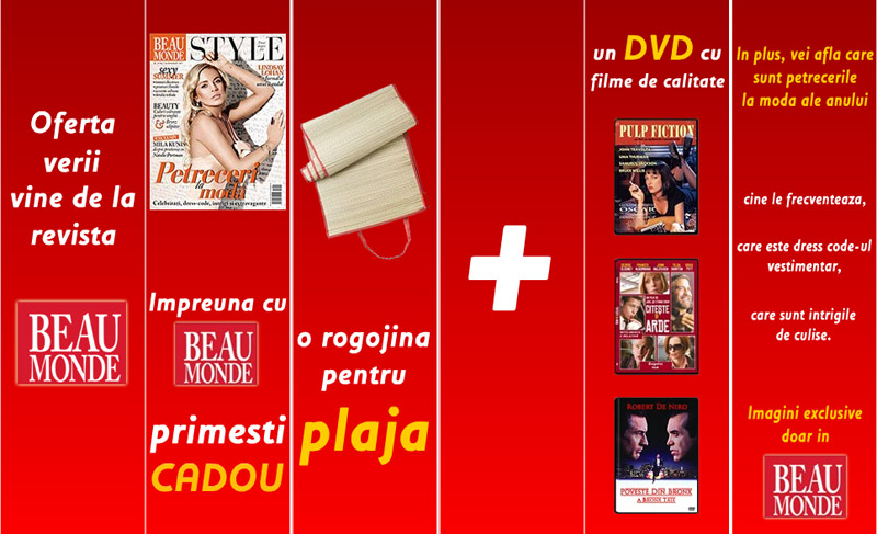Promo Beau Monde Style, editia Iulie-August 2011