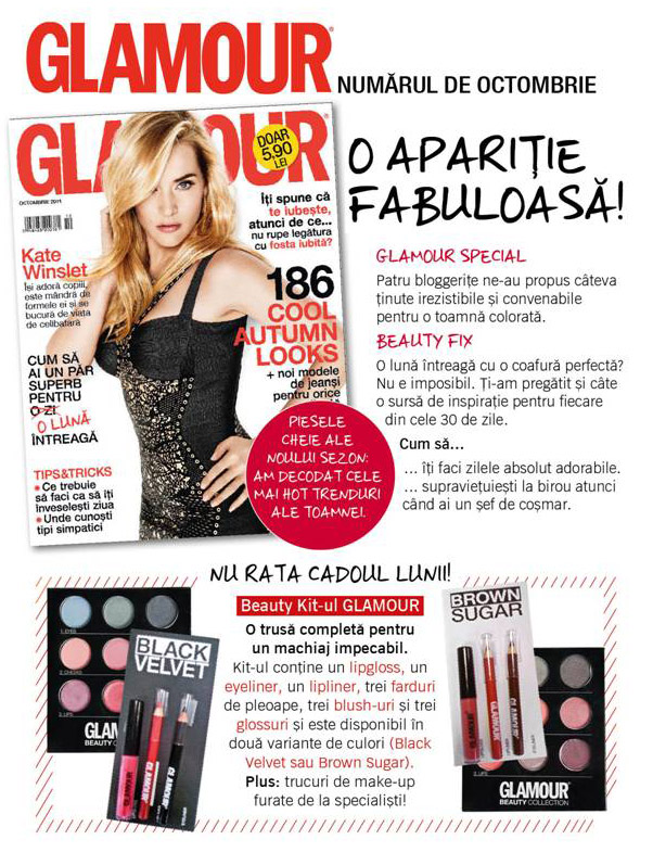 Prezentarea editiei de Octombrie a revistei Glamour Romania ~~ 2011