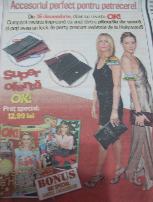 Promo OK! Magazine din 16 Decembrie 2011