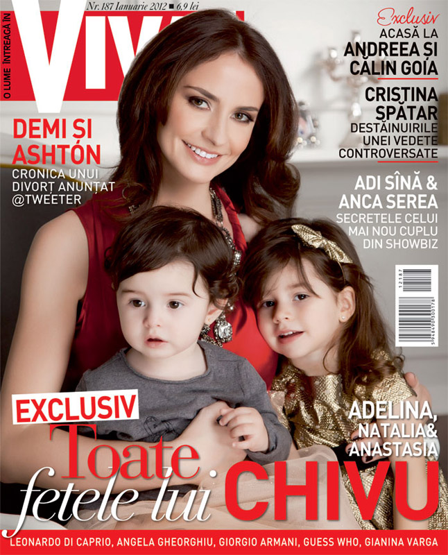 VIVA ~~ Cover girls: Adelina, Natalia & Anastasia Chivu ~~ Ianuarie 2012
