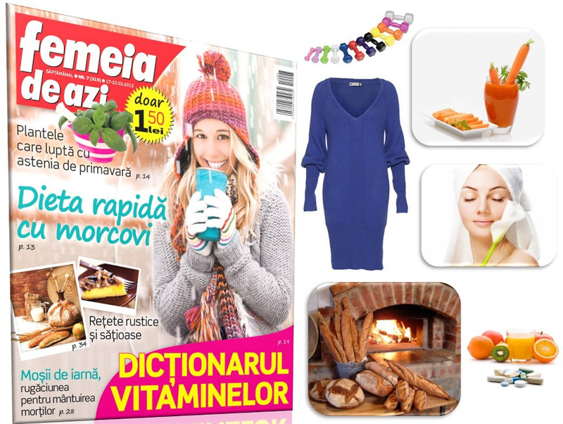Femeia de azi ~~ Dictionarul vitaminelor ~~ 17 Februarie 2012 (nr. 7)