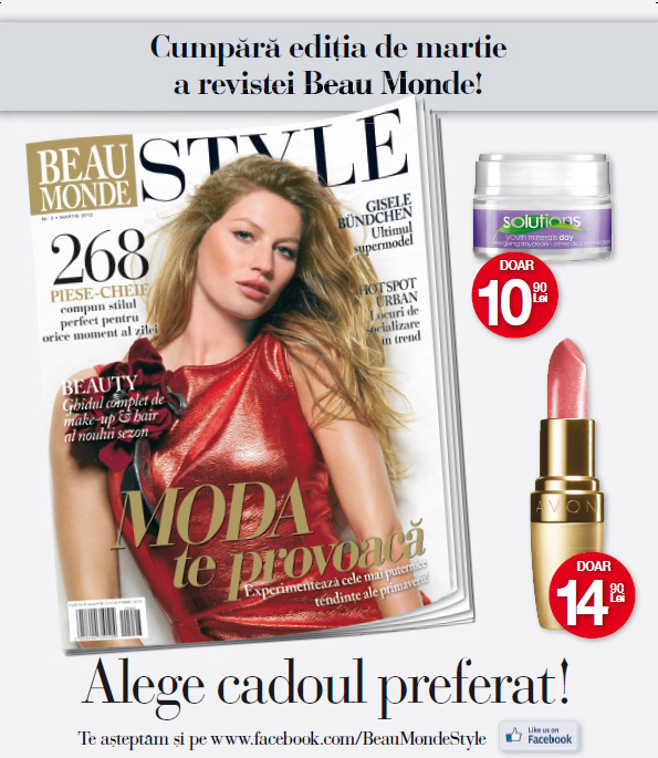 Promo Beau Monde Style de Martie 2012