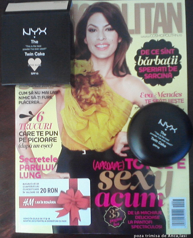 Cosmopolitan si cadoul NYX ~~ Martie 2012