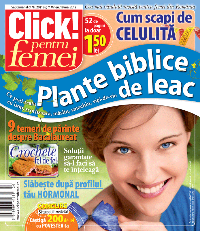 Click! pentru femei ~~ Plante biblice de leac ~~ 18 Mai 2012 (nr. 20)