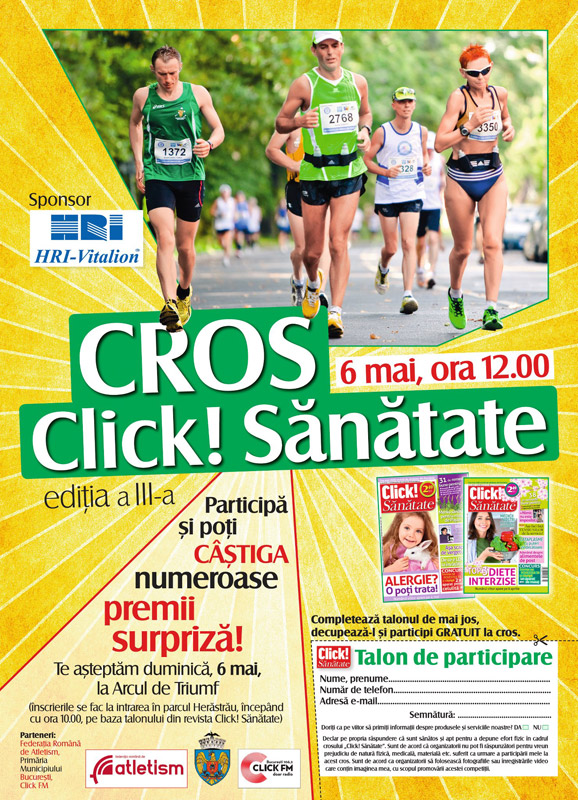 Crosul Click! Sanatate ~~ Bucurest, 6 Mai 2012 ~~ Editia 3