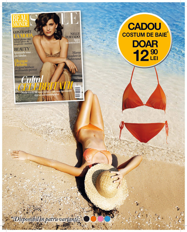 Promo Beau Monde Style si costumul de plaja oferit cadou ~~ Iulie-August 2012