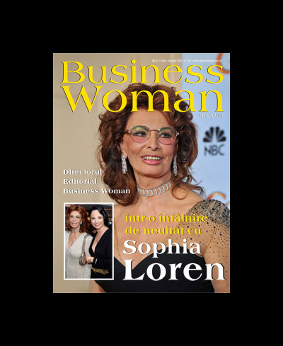 Business Woman ~~ Cover girl: Sophia Loren ~~ Iulie - August 2012
