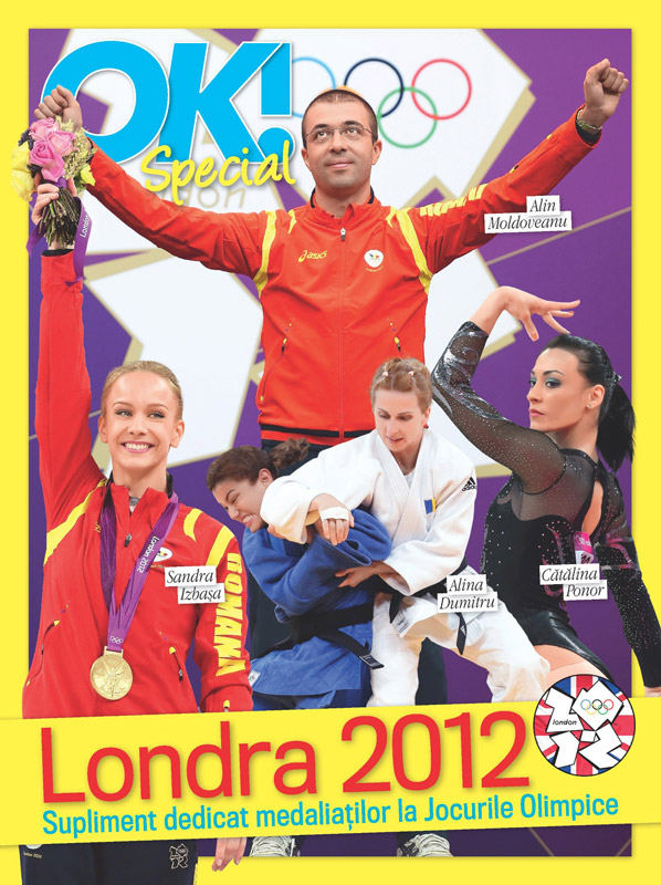 Londra 2012. Supliment OK! Magazine dedicat medaliatilor la Jocurile Olimpice ~~ 24 August 2012