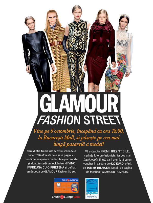Glamour  Fashion Street ~~ Bucuresti Mall, 6 Octombrie 2012