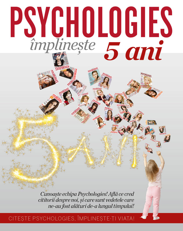 Psychologies Magazine Romania implineste 5 ani in Octombrie 2012