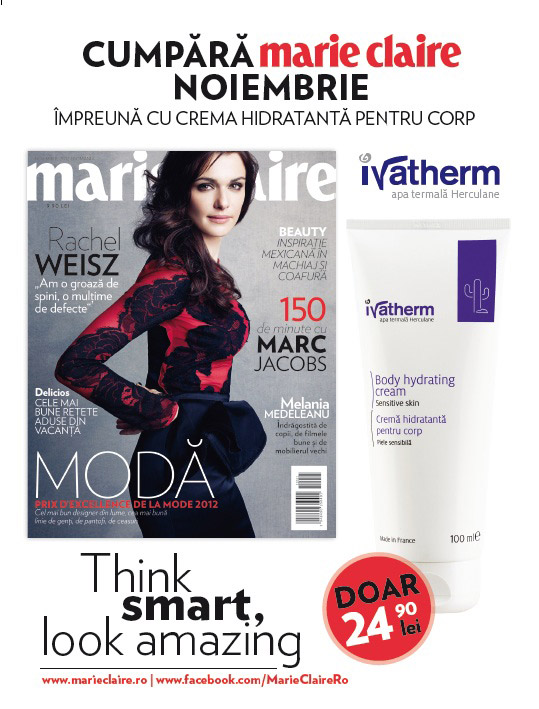 Promo Marie Claire, editia Noiembrie 2012