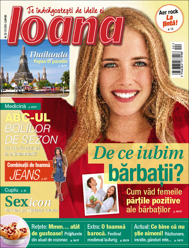 Revista Ioana ~~ De ce iubim barbatii ~~ 1 Noiembrie 2012 (nr. 23)