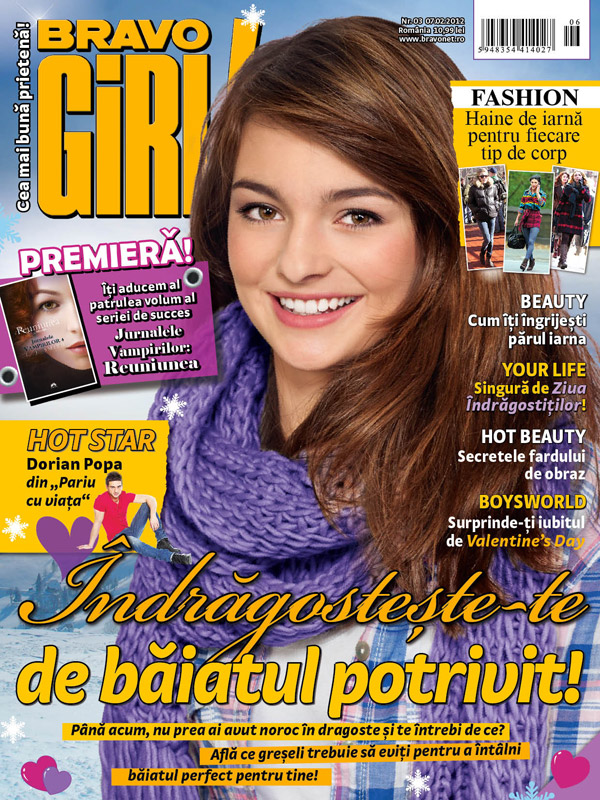 Bravo Girl ~~ 7 Februarie  2012 (nr. 3)