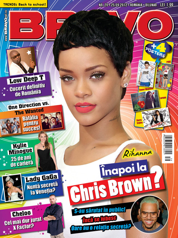 Bravo! ~~ Cover girl: Rihanna ~~ 25 Septembrie 2012