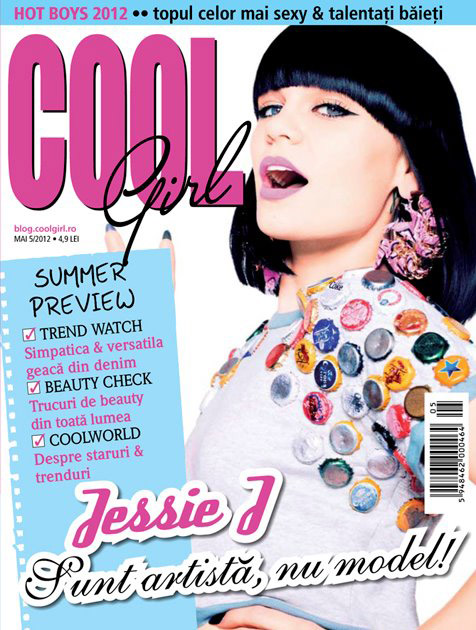 Cool Girl ~~ Cover girl: Jessie J ~~ Mai 2012