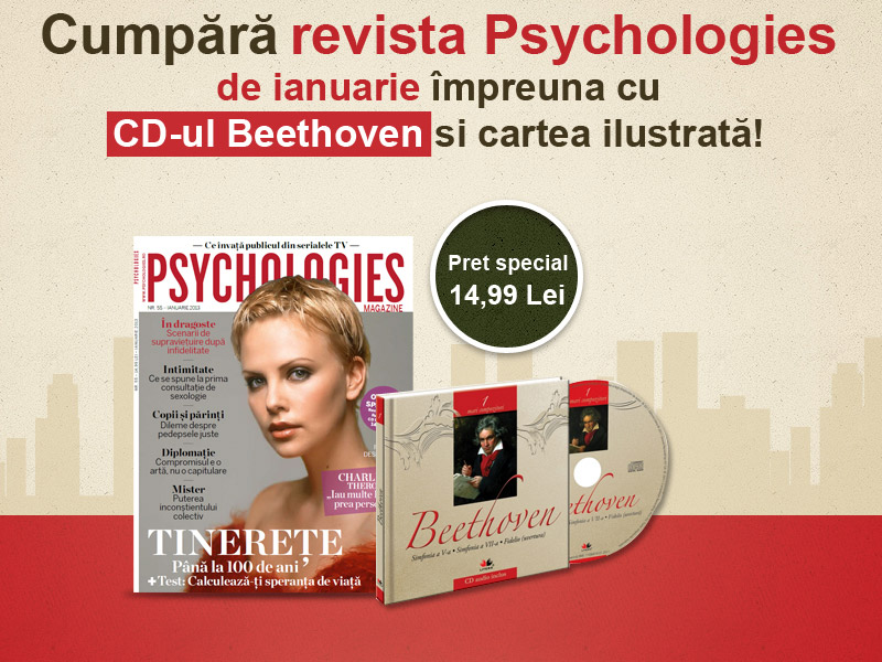 Promo Psychologies Romania, editia Ianuarie 2013