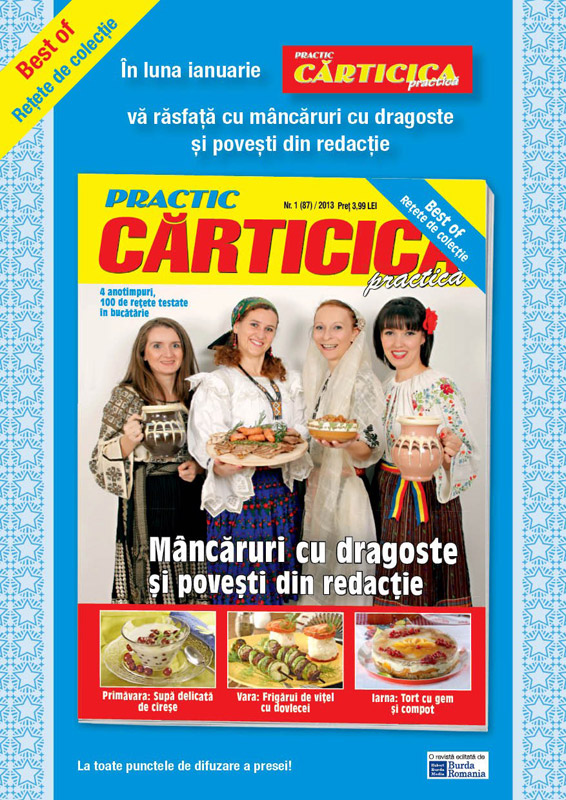 Carticica practica ~~ Mancaruri cu dragoste si povesti din redactie ~~ Ianuarie 2013