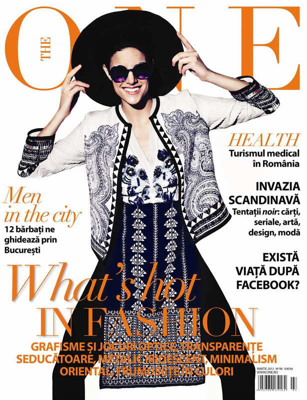 The One Magazine ~~ Cover girl: Diana Sar ~~ Martie 2013