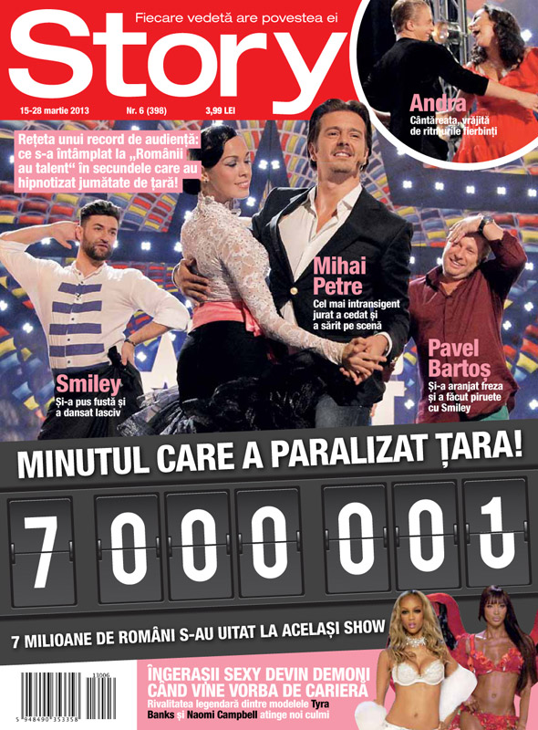 Story Romania ~~ Cover story: Romanii au talent ~~ 15 Martie 2013