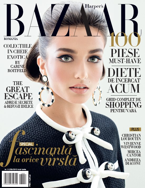 Harpers Bazaar Romania ~~ Special: Fashionista la orice varsta ~~ Mai-Iunie 2013