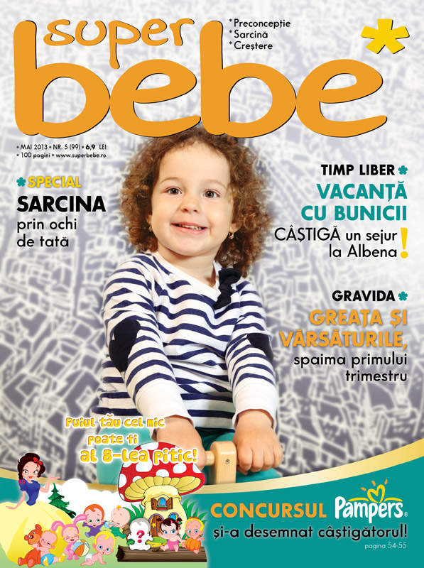 Revista SUPERBEBE ~~ Vacanta cu bunicii ~~ Mai 2013