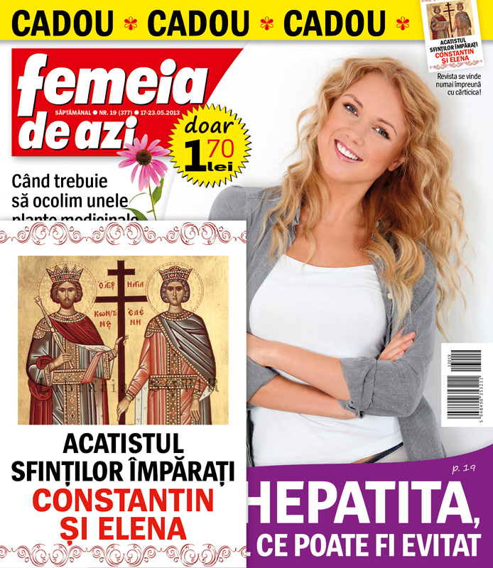 Femeia de azi ~~ Hepatita, pericol ce poate fi evitat ~~ 17 Mai 2013