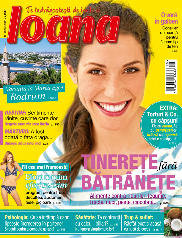 Revista Ioana ~~ Tinerete fara batranete ~~ 16 Mai 2013