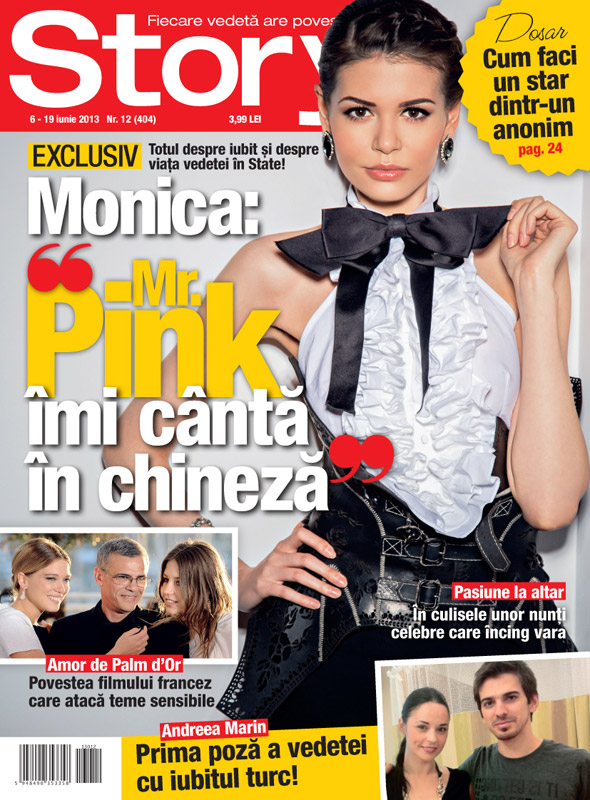 Story Romania ~~ Coperta: Monica Gabor ~~ 6 Iunie 2013