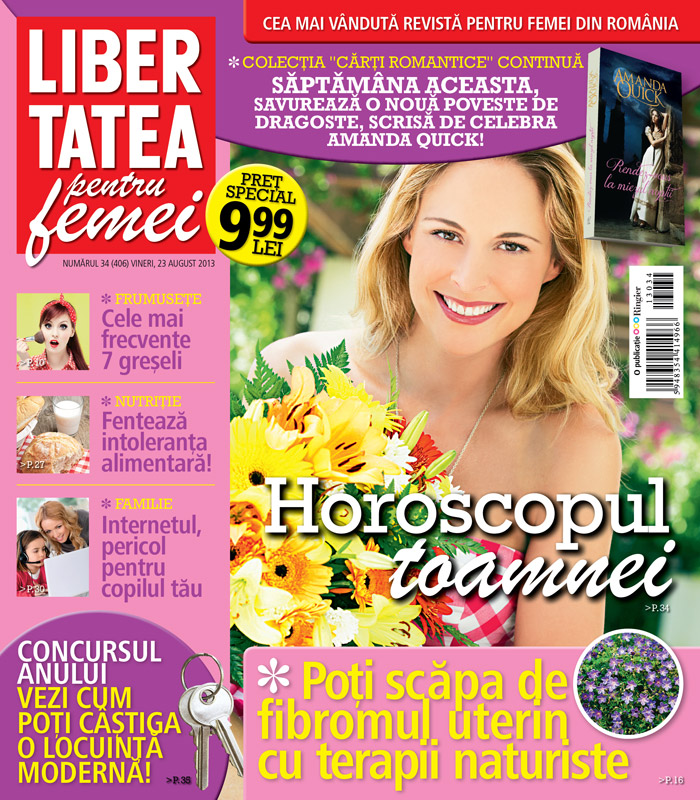 Revista Libertatea pentru femei ~~ Horoscopul toamnei ~~ 23 August 2013