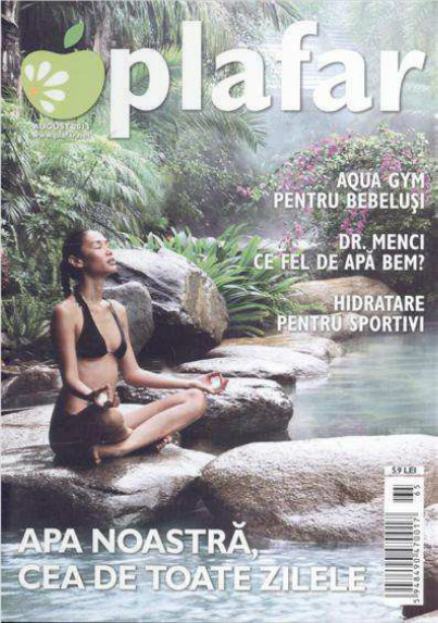 Revista Plafar ~~ Apa noastra, cea de toate zilele ~~ August 2013