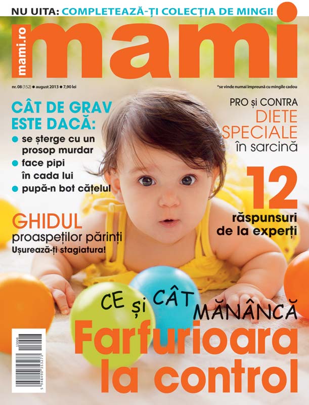 Revista MAMI ~~ Ghidul proaspetilor parinti ~~ August 2013