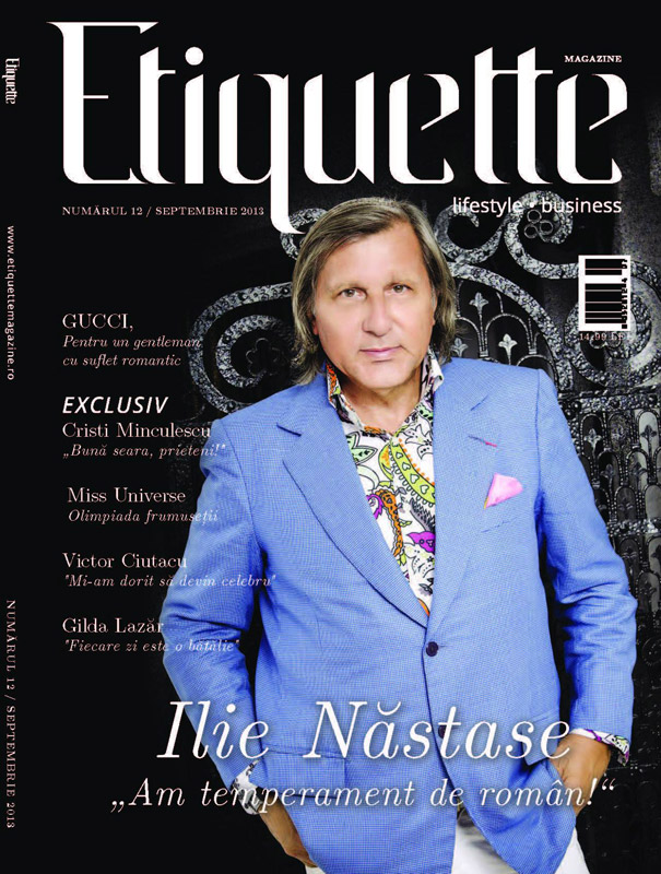 Etiquette Magazine ~~ Coperta: Ilie Nastase ~~ Septembrie 2013