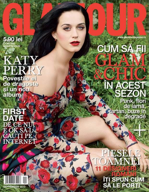 Glamour Romania ~~ Cover girl: Katy Perry ~~ Septembrie 2013