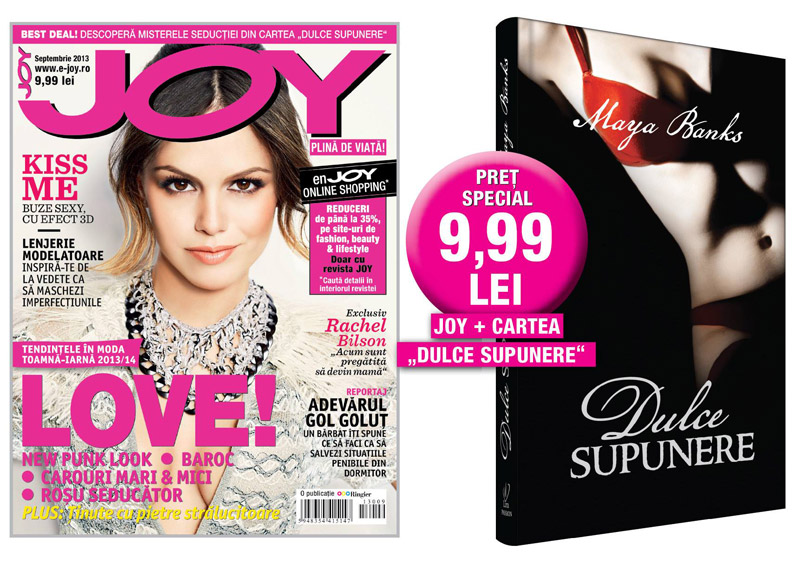 Promo pentru revista JOY Romania, Septembrie 2013