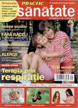 Revista Practic Sanatate ~~ Terapia prin respiratie ~~ Septembrie 2013