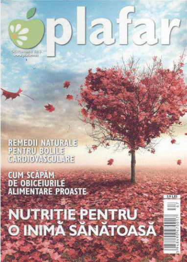 Revista Plafar ~~ Nutritie pentru o inima sanatoasa ~~ Octombrie 2013