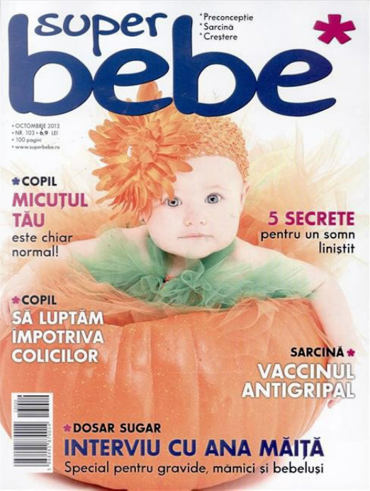 Revista Super Bebe ~~ 5 secrete pentru un somn linistit ~~ Octombrie 2013