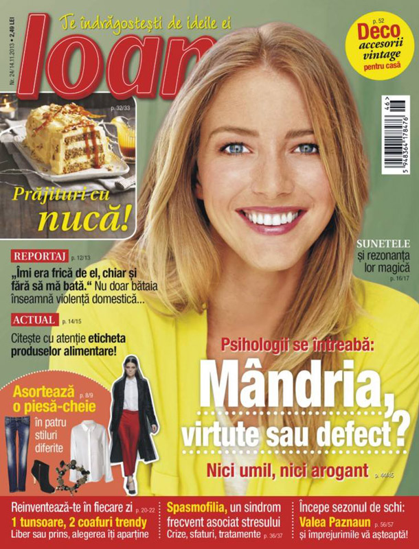 Revista Ioana ~~ Mandria, virtute sau defect? ~~ nr. 24/14 Noiembrie 2013