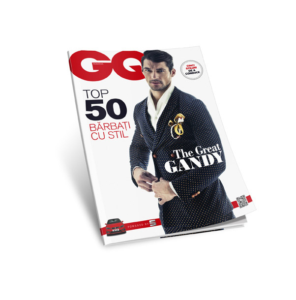 GQ Top 50 supliment de stil ~~ Cover man: David Gandy ~~ Martie - Mai 2013