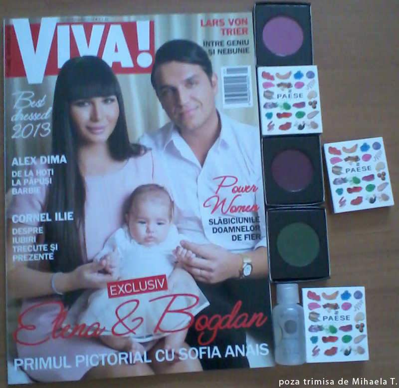 Revista VIVA ! si cadourile editiei de Ianuarie 2014 ~~ Pret pachet: 9 lei
