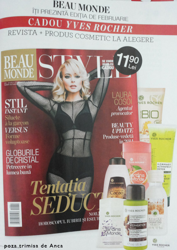 Promo pentru revista Beau Monde Style, editia Februarie 2014