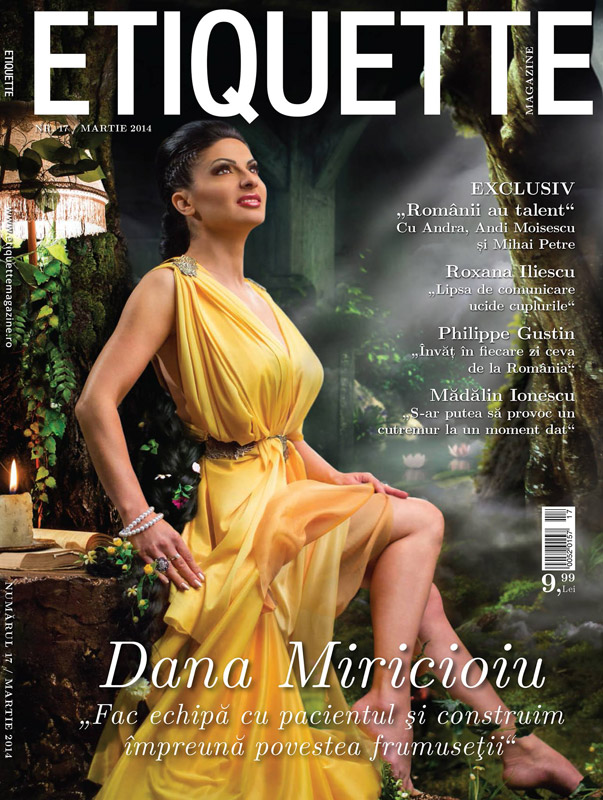 Etiquette Magazine ~~ Coperta: Dana Miricioiu ~~ Martie 2014