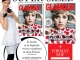 Promo pentru cele 2 formate ale revistei GLAMOUR Romania, editia Martie 2014