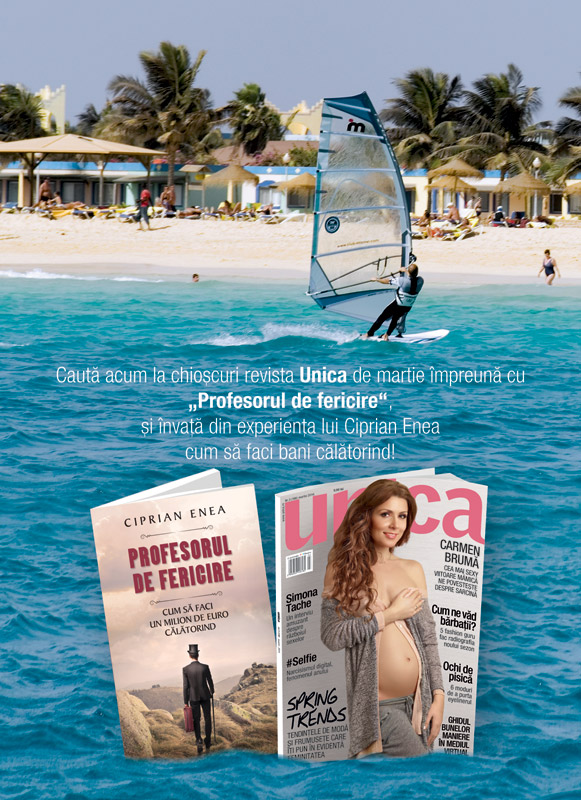 Promo pentru revista UNICA si cartea lui Ciprian Enea, editia Martie 2014 ~~ Pret: pachet: 18 lei